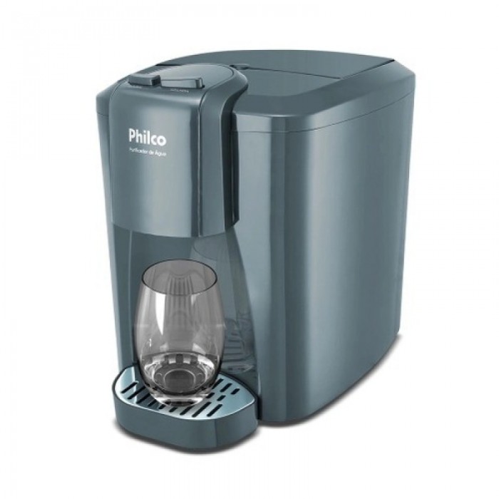 Purificador de Água Philco PBE09 Titanium Natural Gelada Bivolt