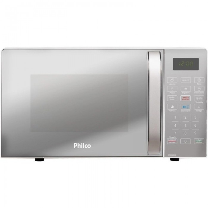 Micro-Ondas Philco PMO23EB 20 Litros Limpeza Super Clean