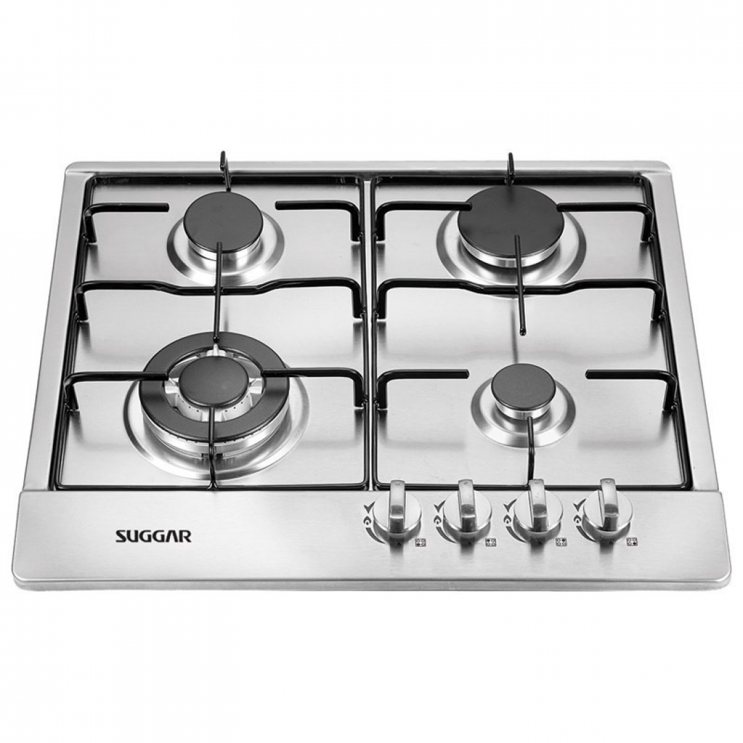 Cooktop 4 Bocas Aço inox à Gás Suggar FG4134IX